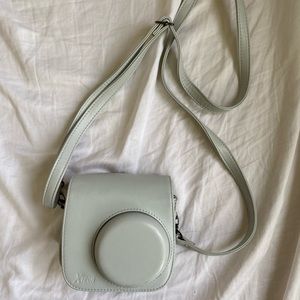 💙light blue polaroid cámara cover/purse!✨👜🎞📸